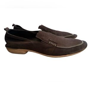 Aketohn Italian Leather Vero Cuoio Slip-On Loafers Moc Stitch Men’s 44.5 (US 11)